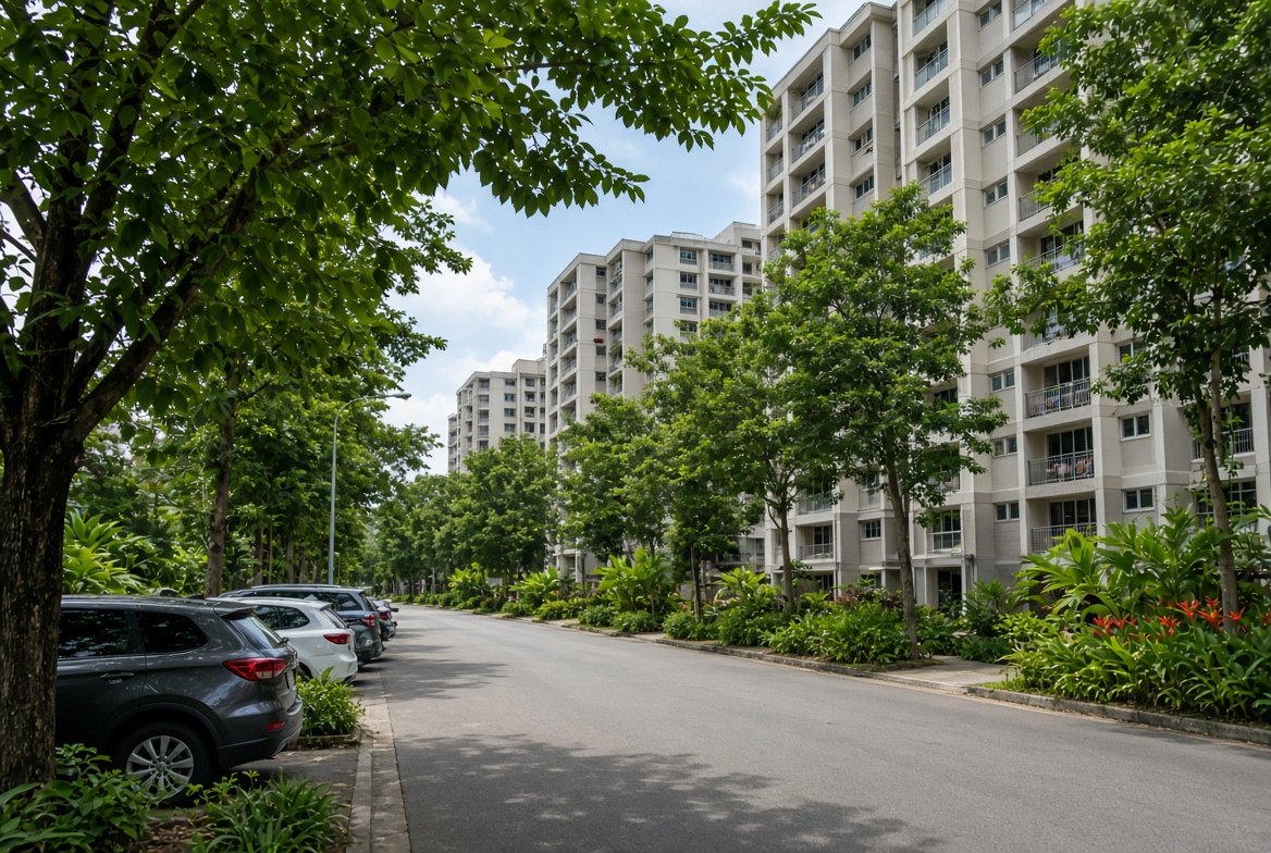 Singapore residential neighbourhood